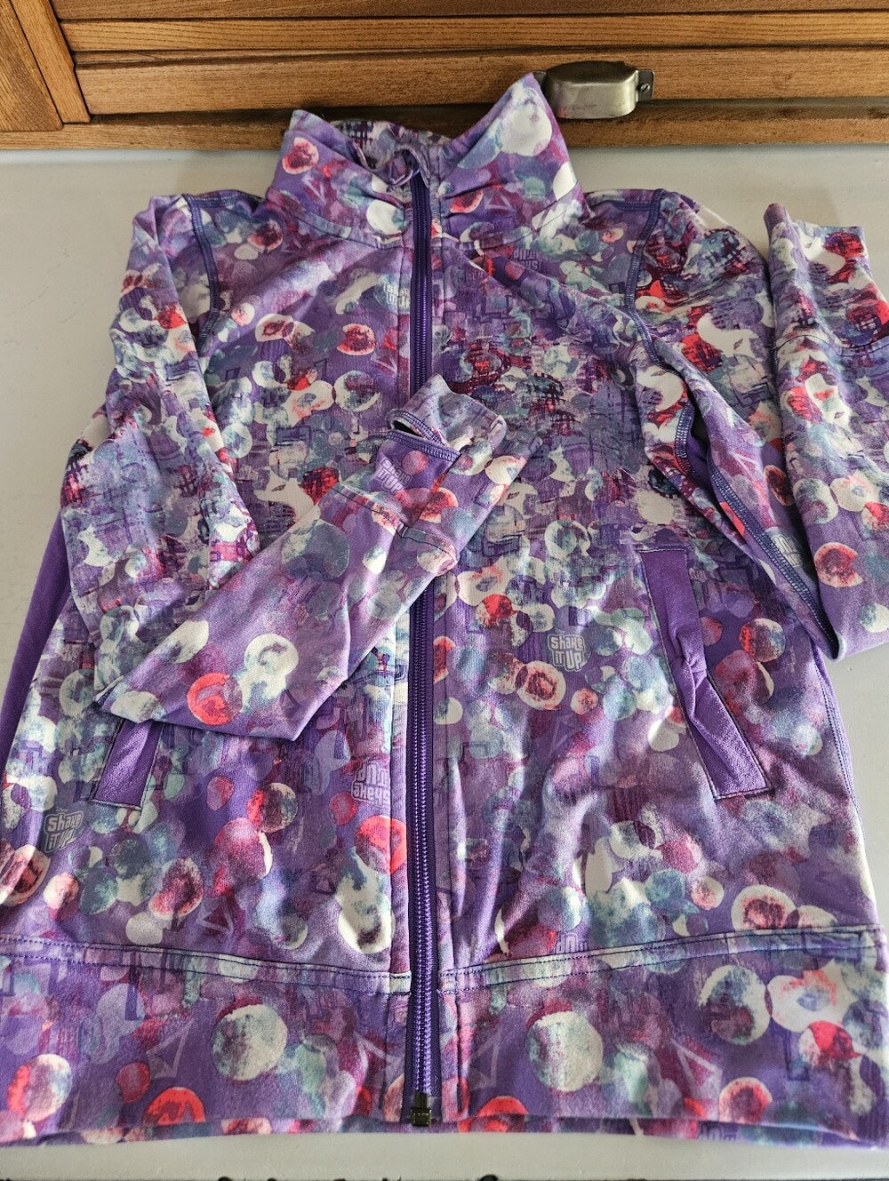 Disney X Ivivva Shake It Up Zip Up Sweater
